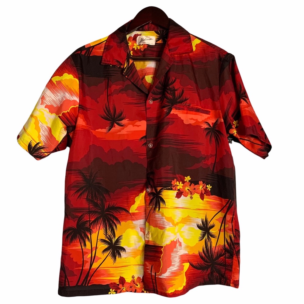 Vintage Helena’s Aloha Shirt Hawaiian Short Sleeve
